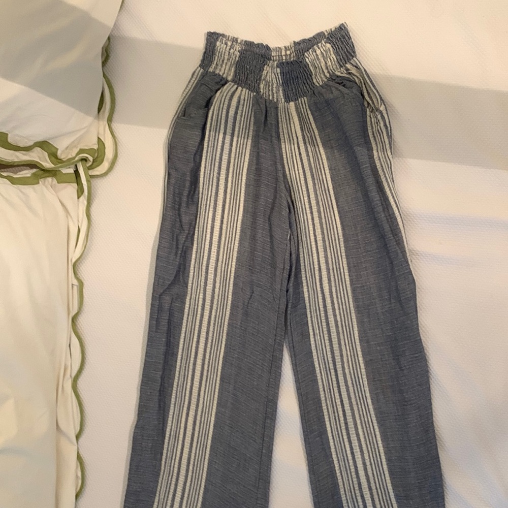 Elan striped flowy pants